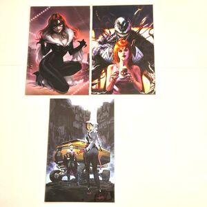 Marvel David Nakayama 3 Virgin Variant Comics Lot: Wolverine, Spider-Gwen, Venom